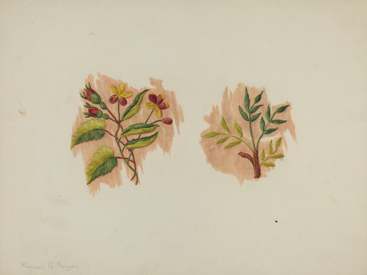 Fragment Halki Jedwabnej, ok. 1900 r. 1939. autorstwa Manuel G. Runyan