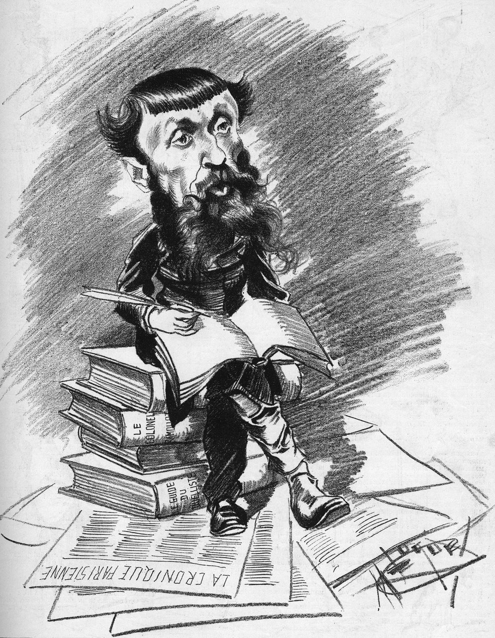 Charles Leroy autorstwa Manuel Luque