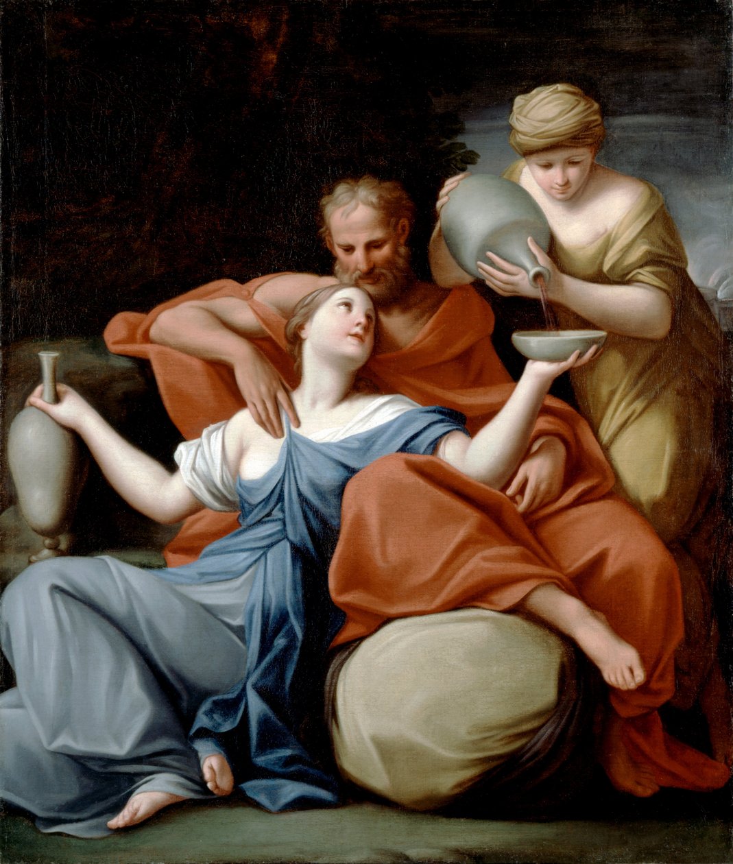 Lot i jego córki autorstwa Marcantonio Franceschini