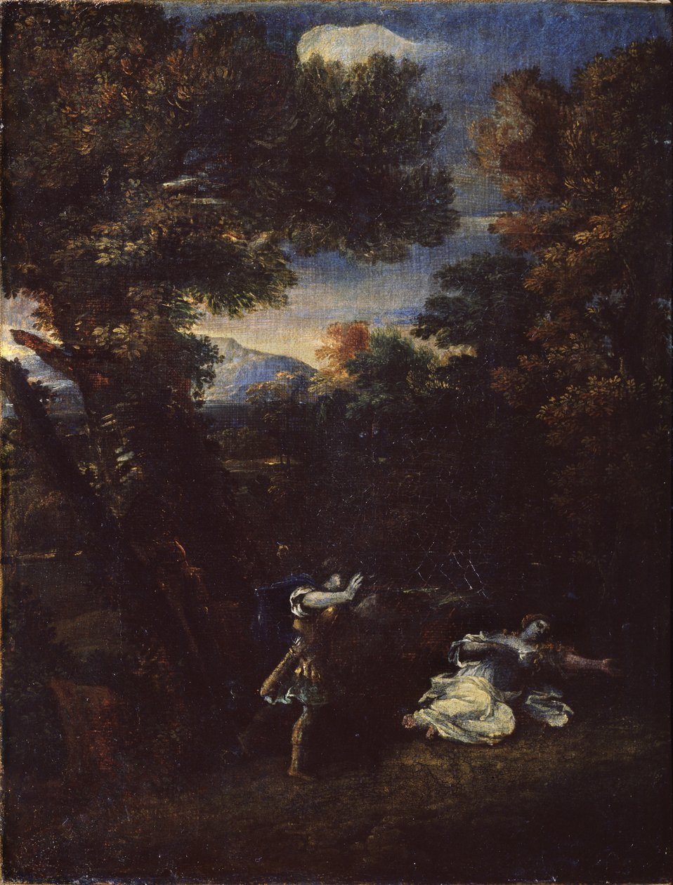 Cephalus i Procris autorstwa Marcantonio Franceschini