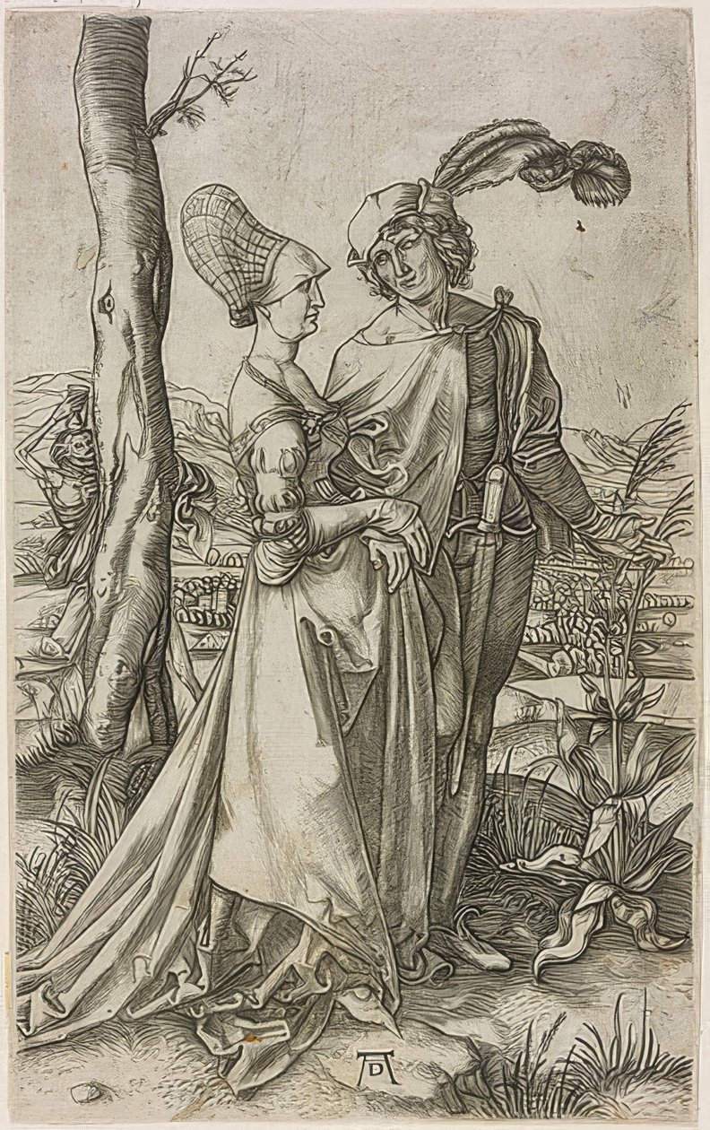 Spacer autorstwa Marcantonio Raimondi