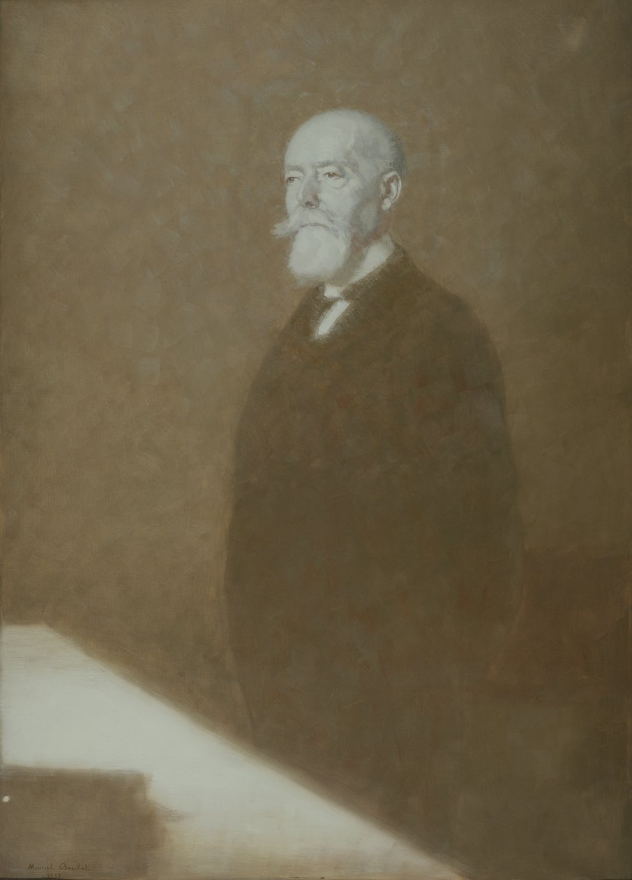 Portret Paula Doumera (1857-1932) 1932 autorstwa Marcel Andre Baschet