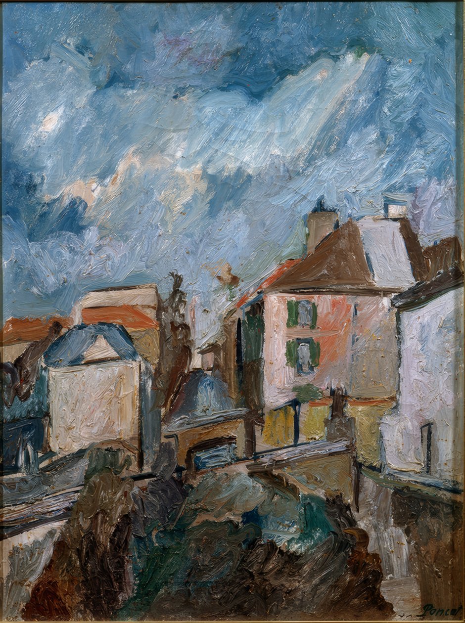 Mareil Street autorstwa Marcel Poncet