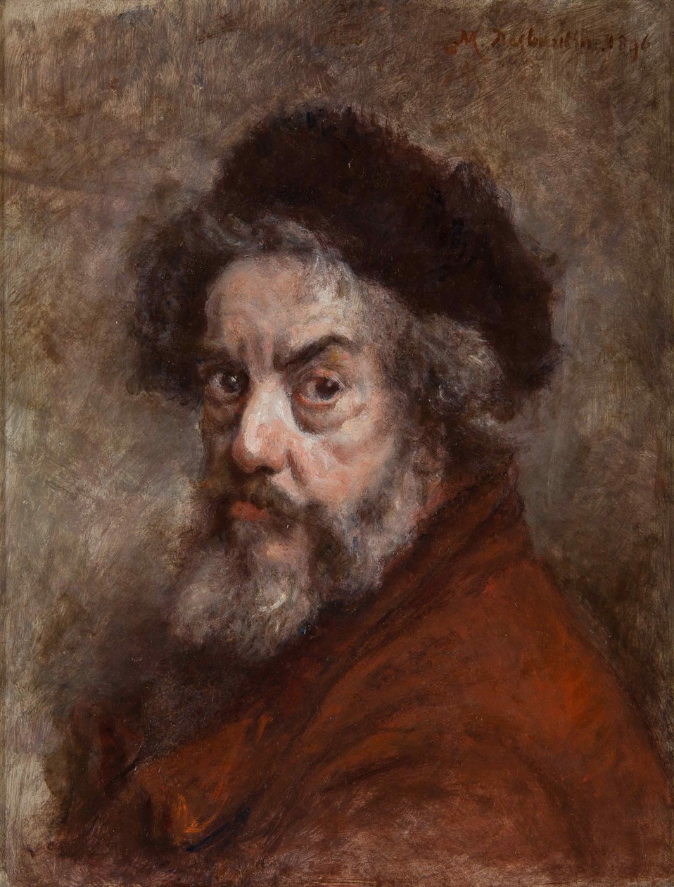 Autoportret, 1896. autorstwa Marcellin Gilbert Desboutin
