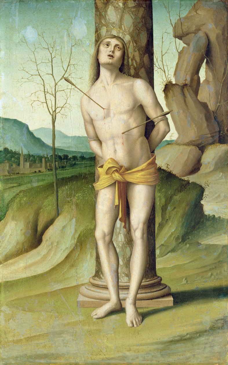 Św. Sebastiana autorstwa Marco Palmezzano