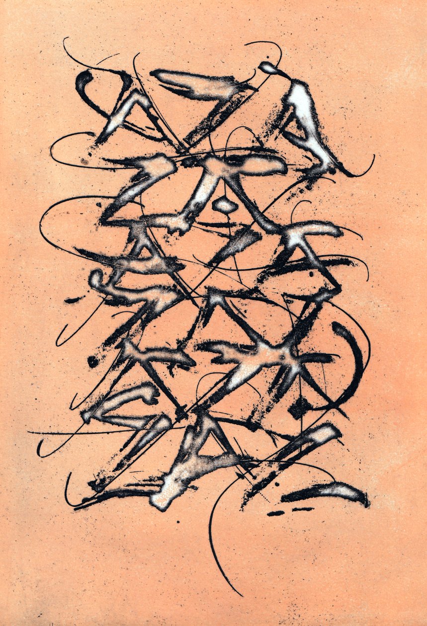AZA, 2002 (akwatinta cukrowa) autorstwa Marco Campedelli