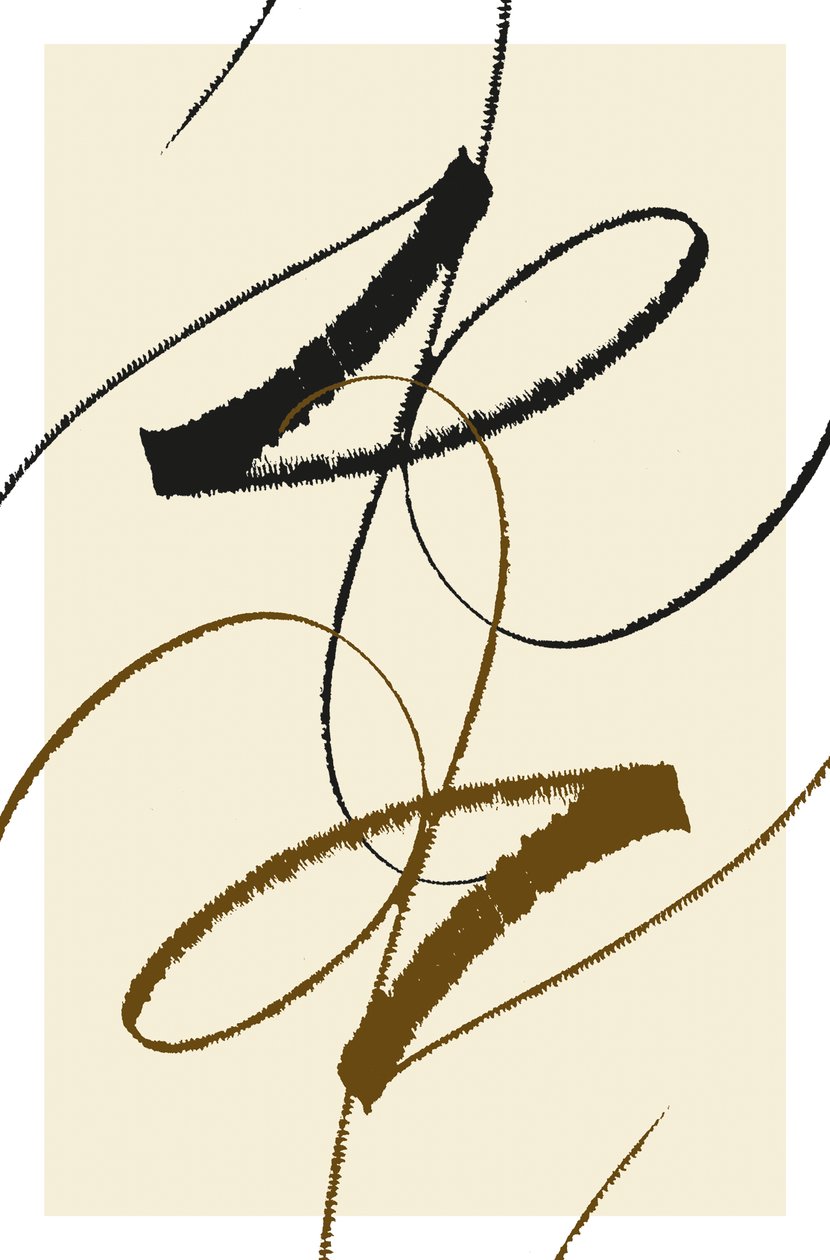 Taniec, 2014 (tusz na papierze) autorstwa Marco Campedelli