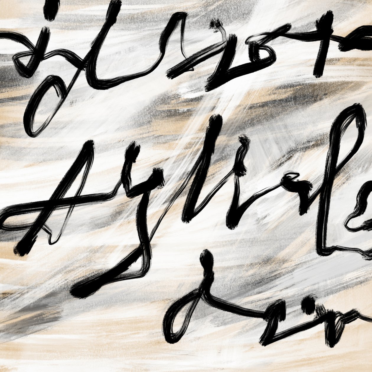 Tekst, 2024 (obraz cyfrowy) autorstwa Marco Campedelli