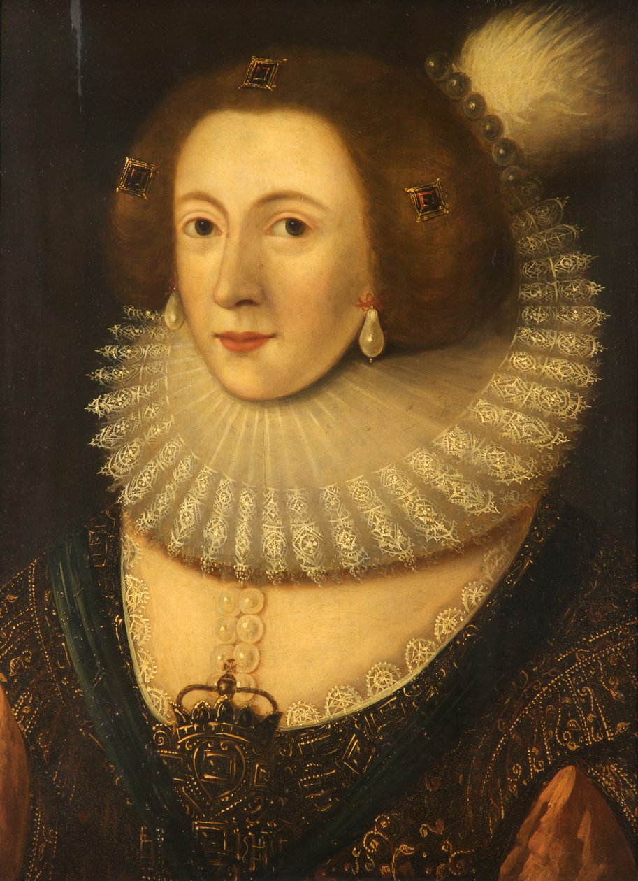 Portret damy, ok. 1600-35 autorstwa Marcus Gheeraerts