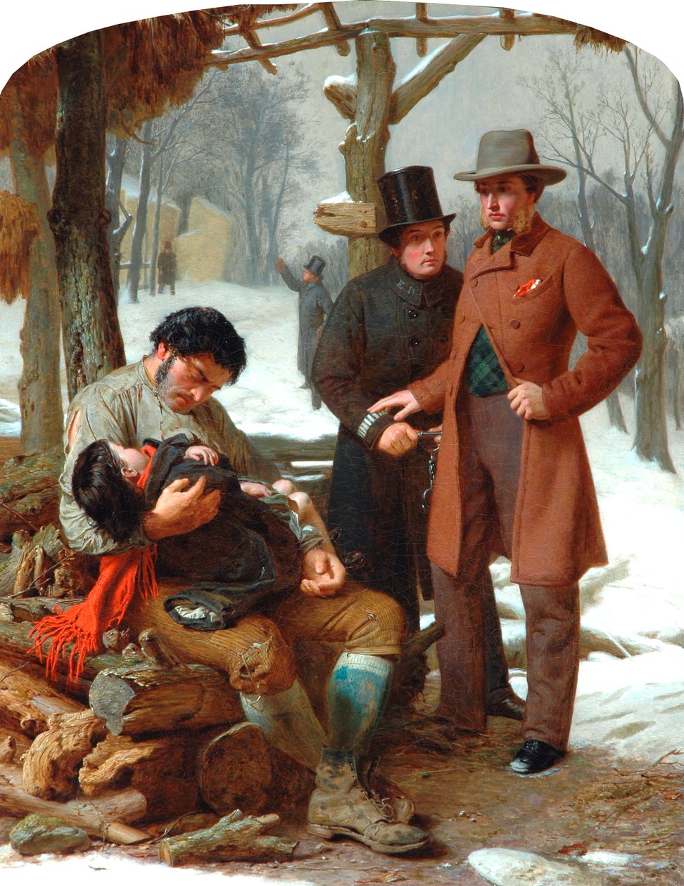 Ciche błaganie, 1858 autorstwa Marcus Stone