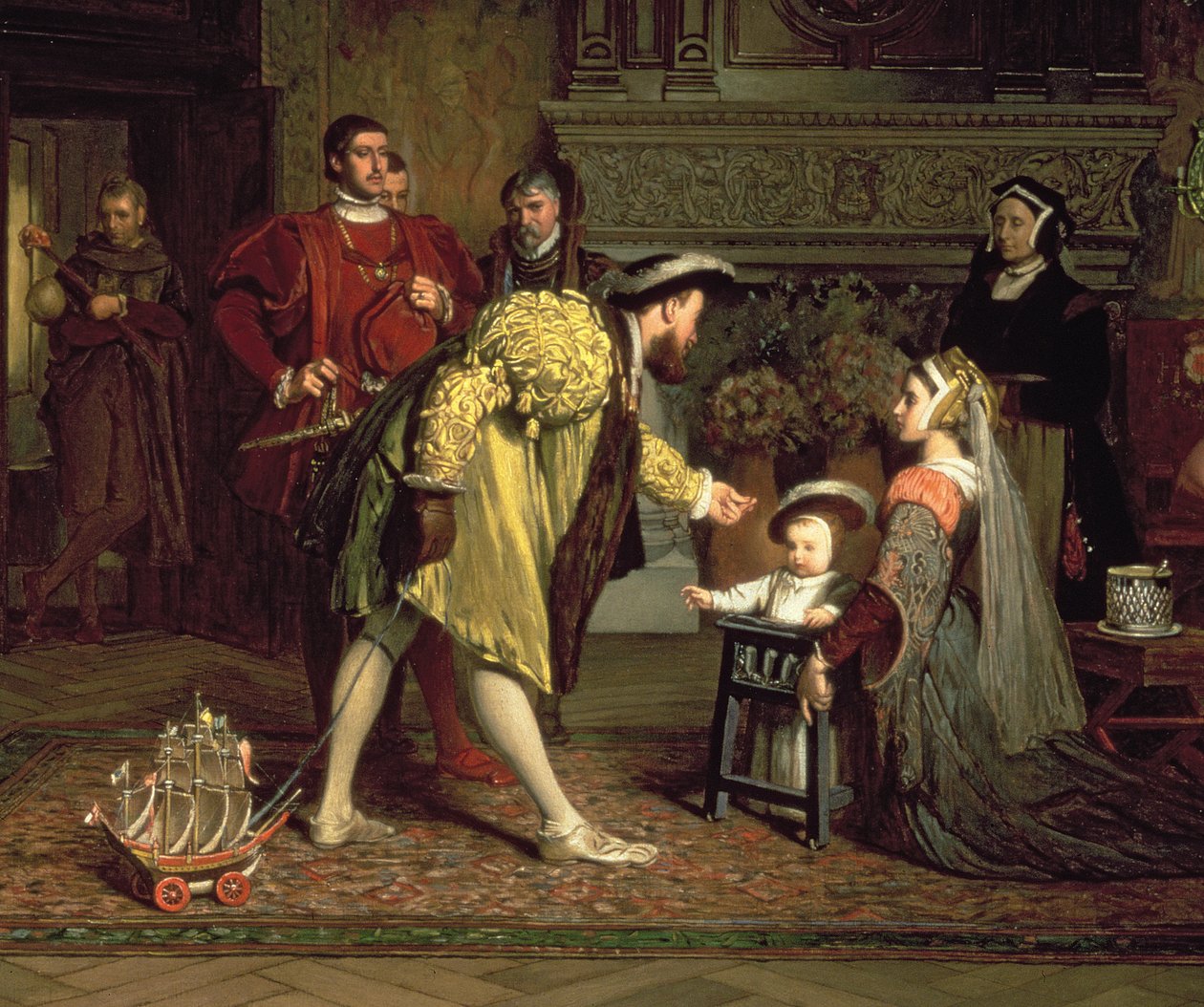 Królewski Żłobek, 1538 autorstwa Marcus Stone