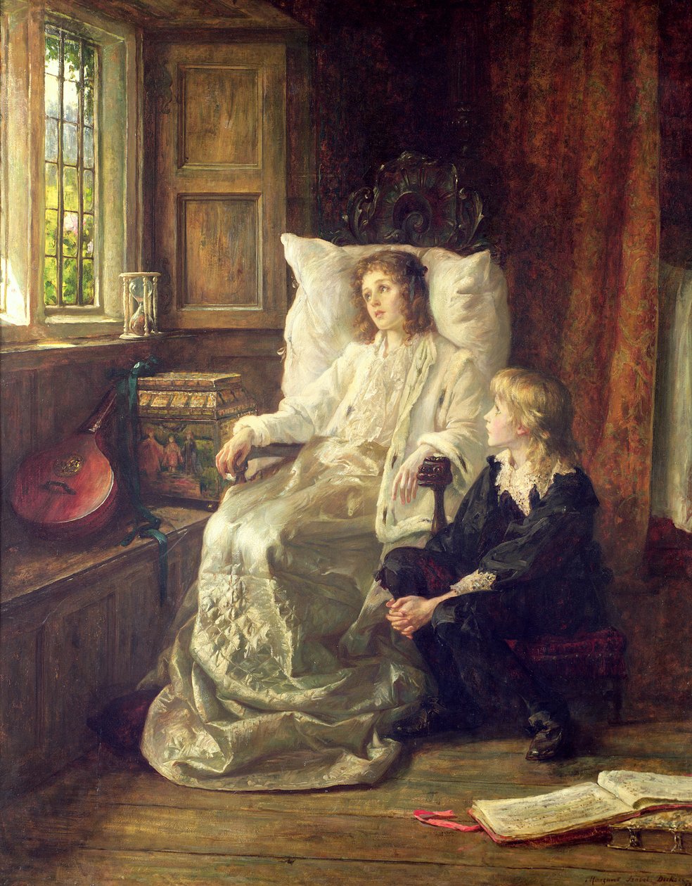 Dzieci Karola I autorstwa Margaret Isabel Dicksee