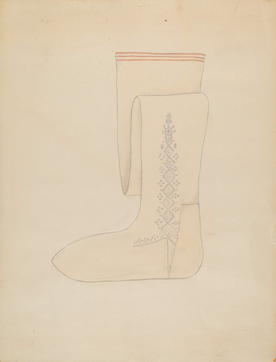 Pończochy, ok. 1936. autorstwa Margaret Concha