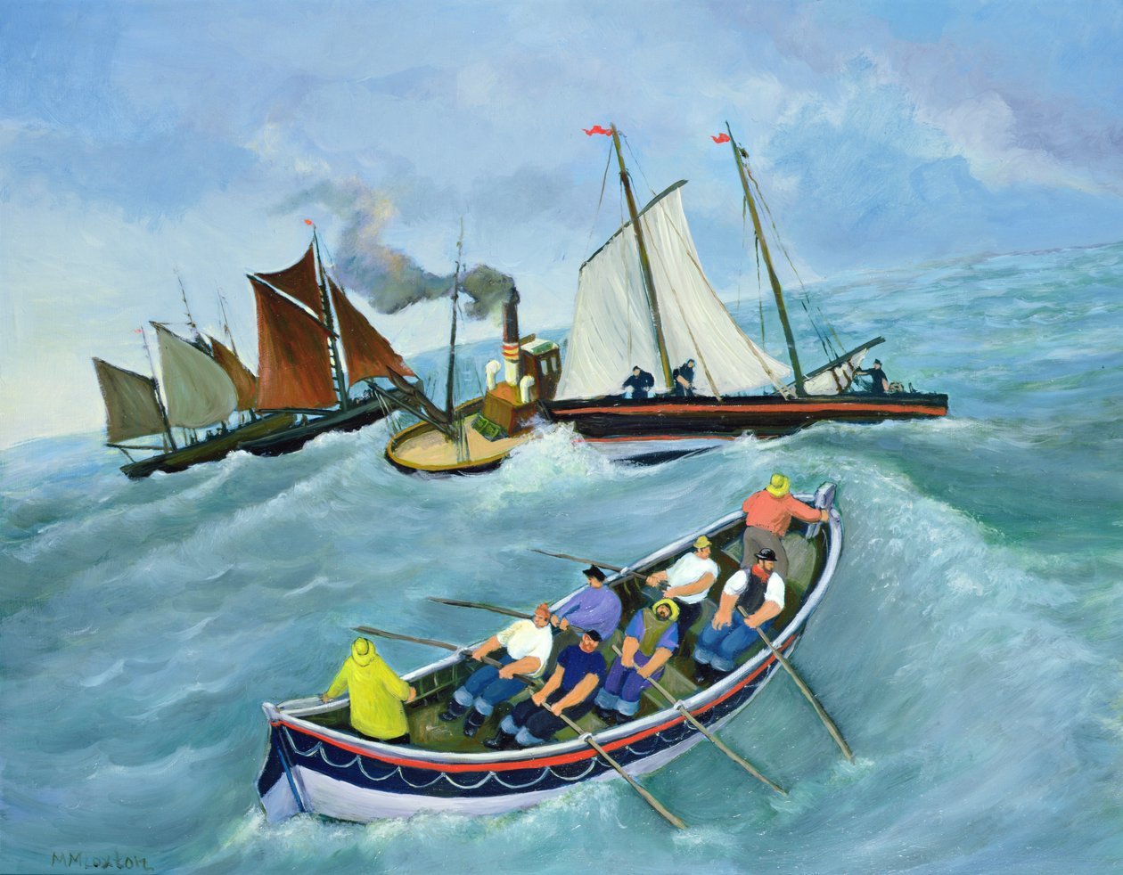 Nagły szkwał autorstwa Margaret Loxton