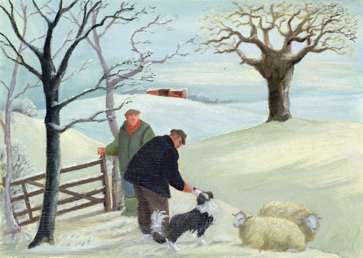 Rolnik i jego pies autorstwa Margaret Loxton