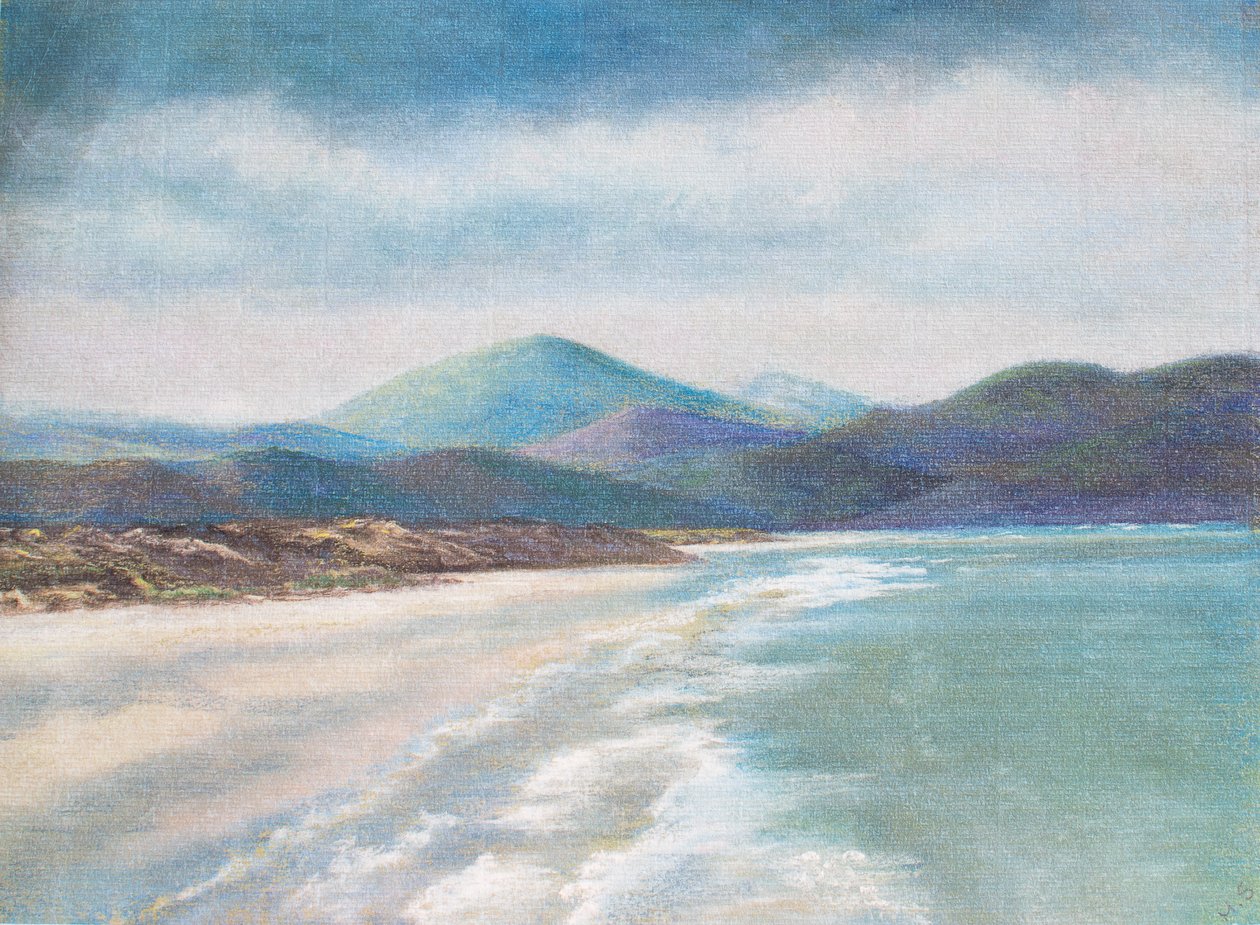 Irlandia Południowa, 1998 (pastel) autorstwa Margo Starkey