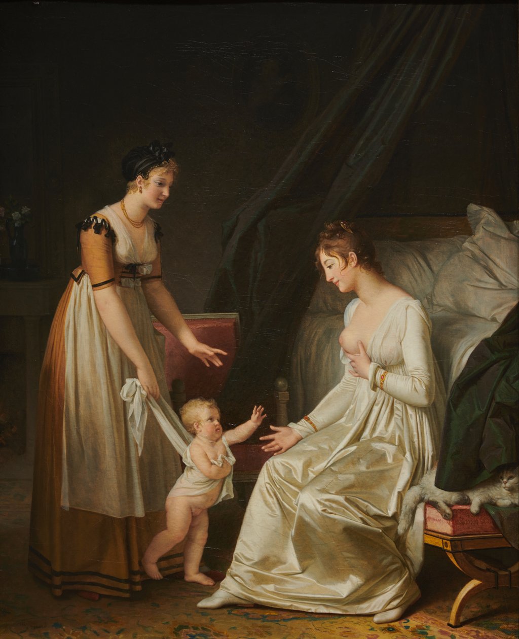 Matka karmiąca autorstwa Marguerite Gerard