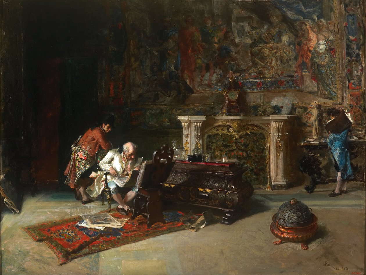 The Print Collector autorstwa Marià Fortuny Marsal