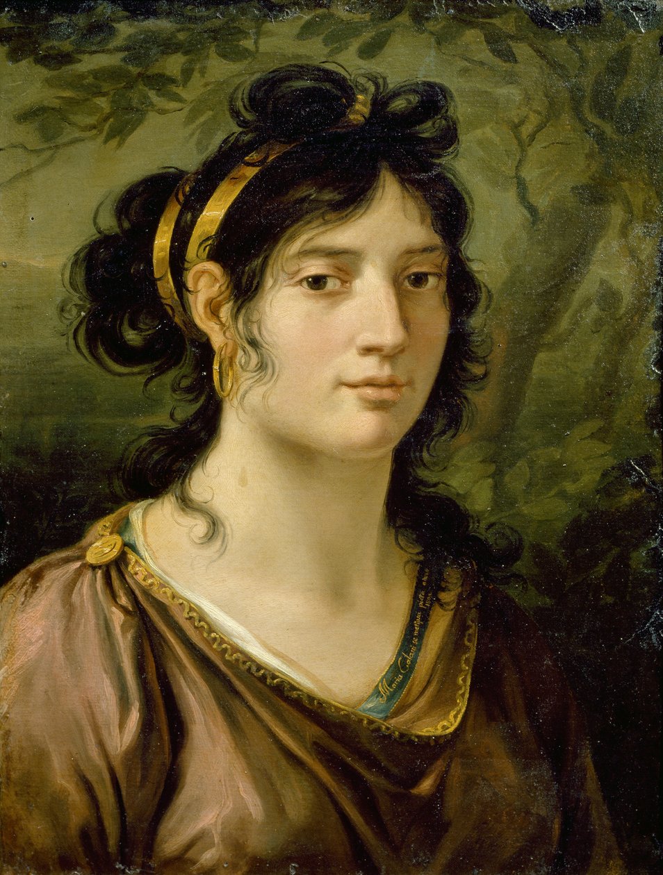 Autoportret autorstwa Marii Callani (1778-1803) autorstwa Maria Callani