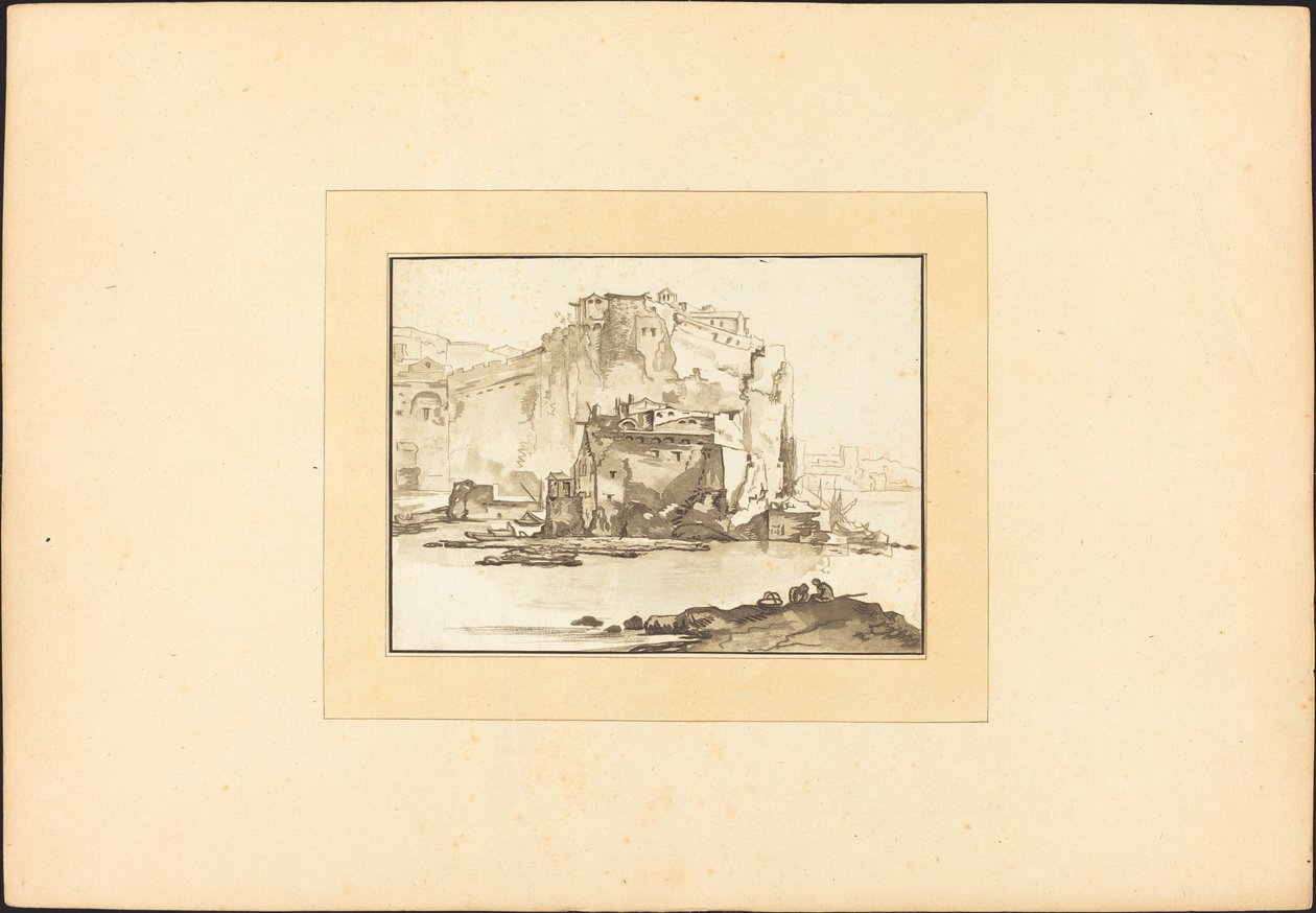 Morze Śródziemne autorstwa Maria Catharina Prestel after Thomas Wyck