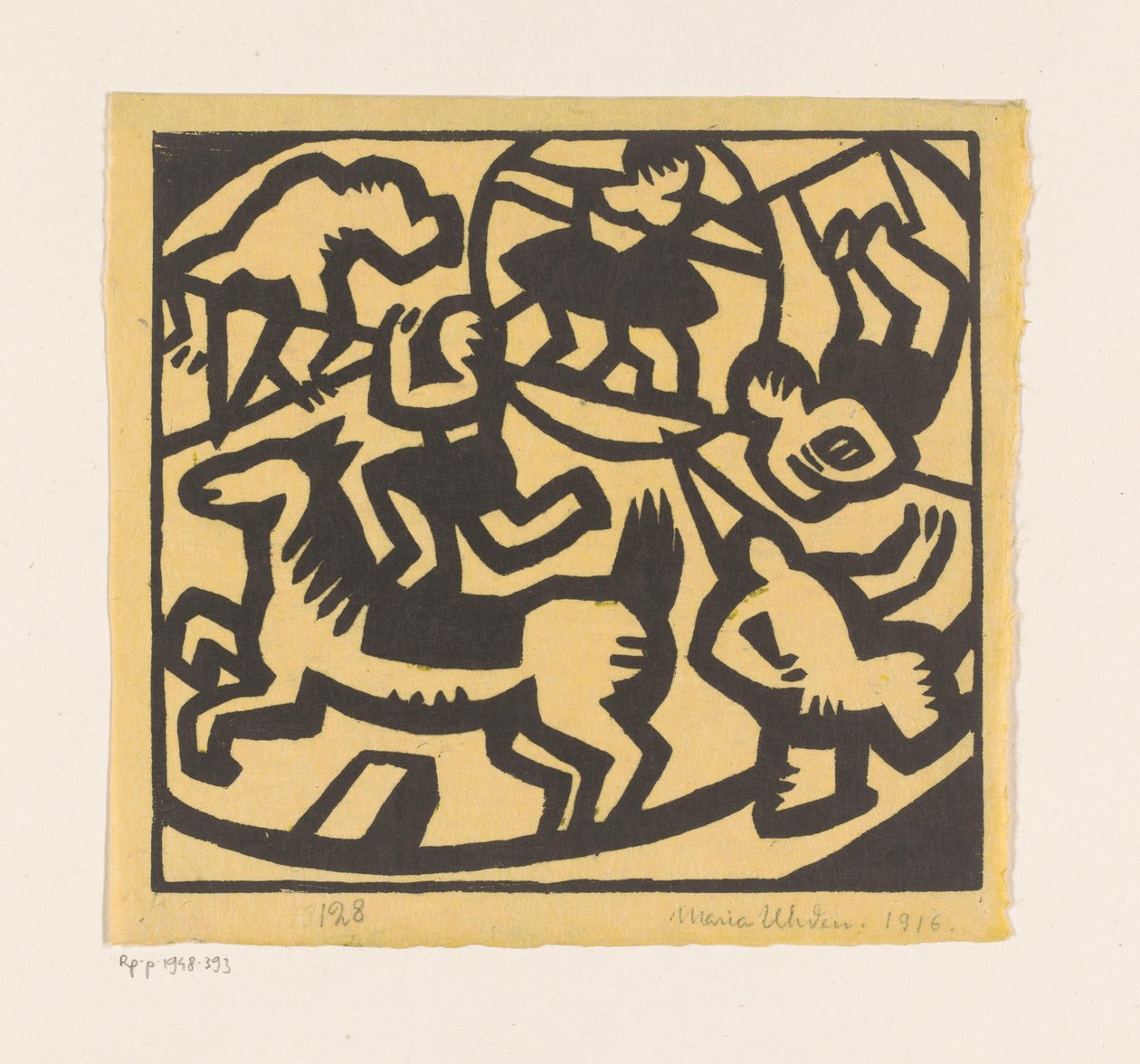 Cyrkowcy autorstwa Maria Uhden (signed by artist)