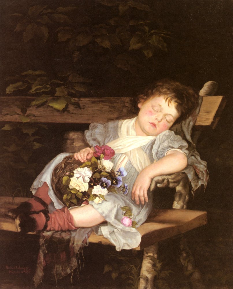 Słodkie sny autorstwa Marianne Stokes
