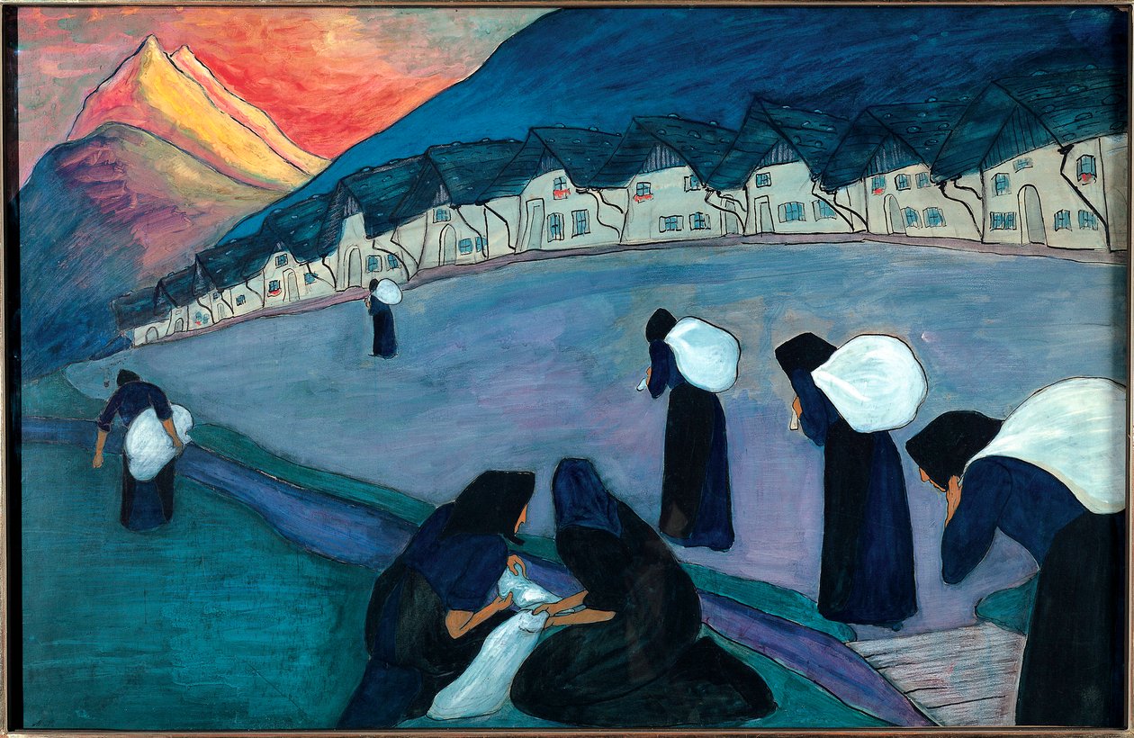 Czarne kobiety (malarstwo autorstwa Marianne von Werefkin