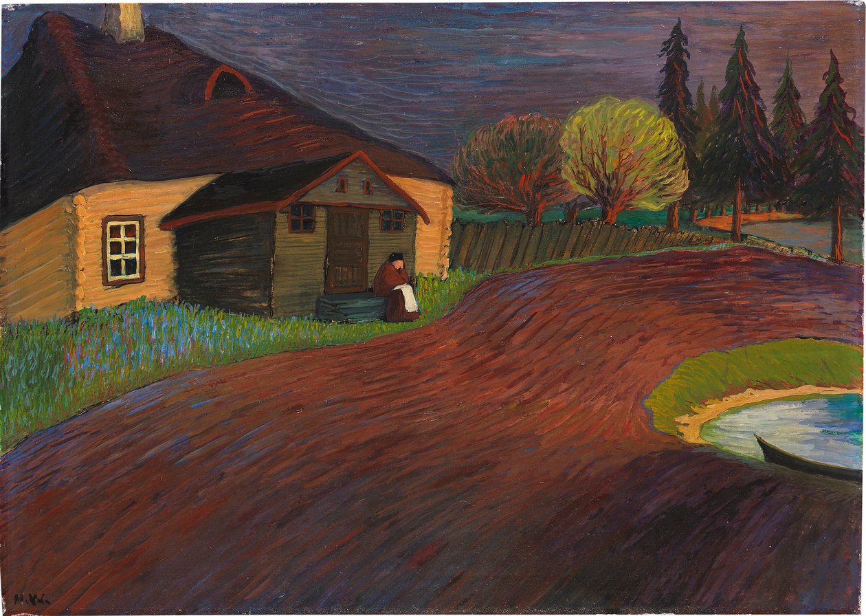 Pamięć, 1907-1908. autorstwa Marianne von Werefkin