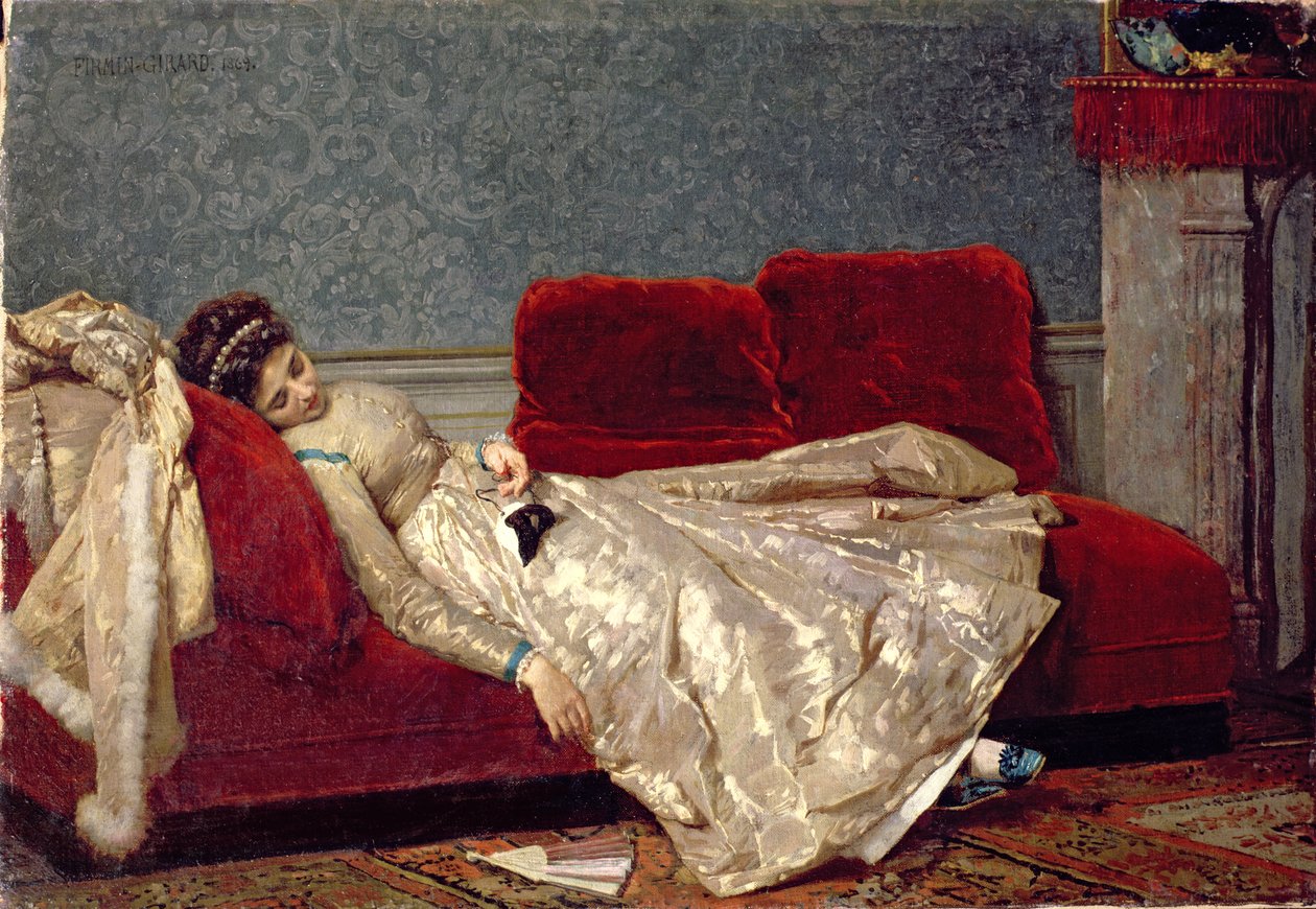 Po balu, 1869 autorstwa Marie Francois Firmin Girard