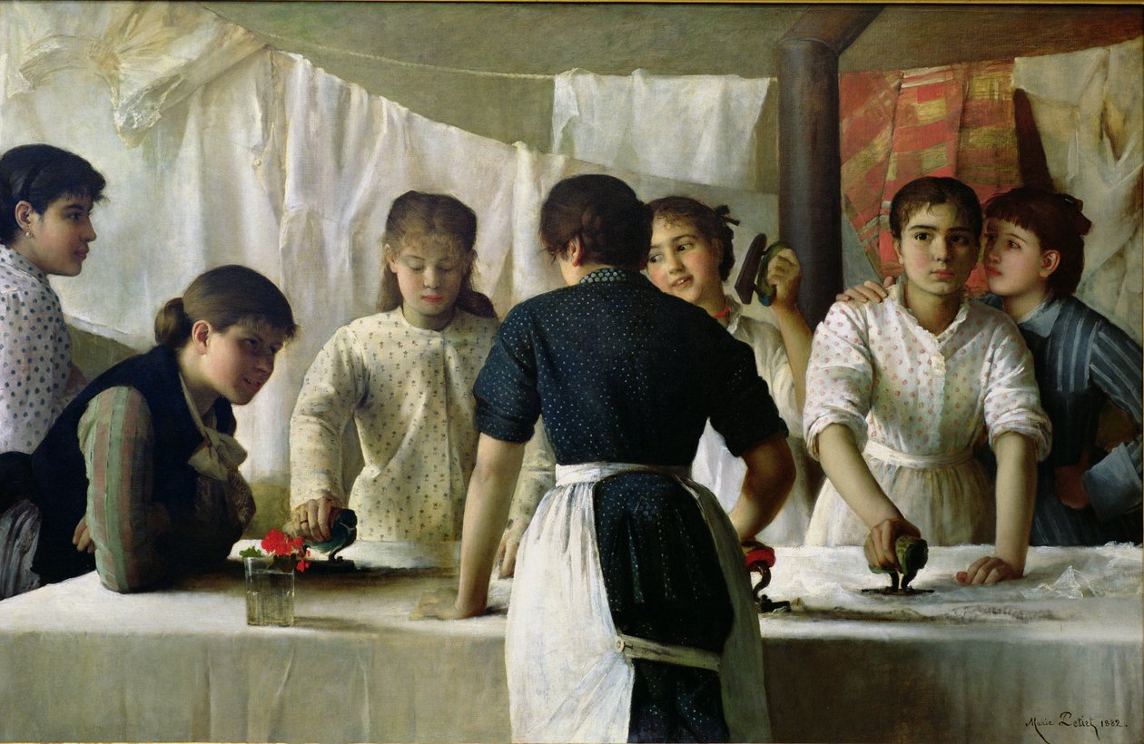 Praczki, 1882 autorstwa Marie Petiet