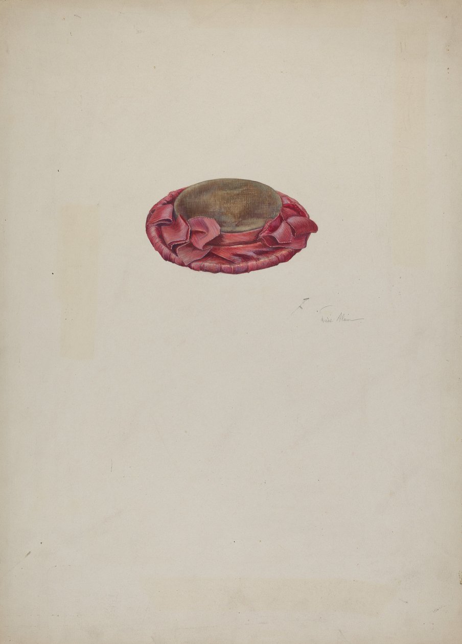 Kapelusz lalki, ok. 1900 r. 1939. autorstwa Marie Alain