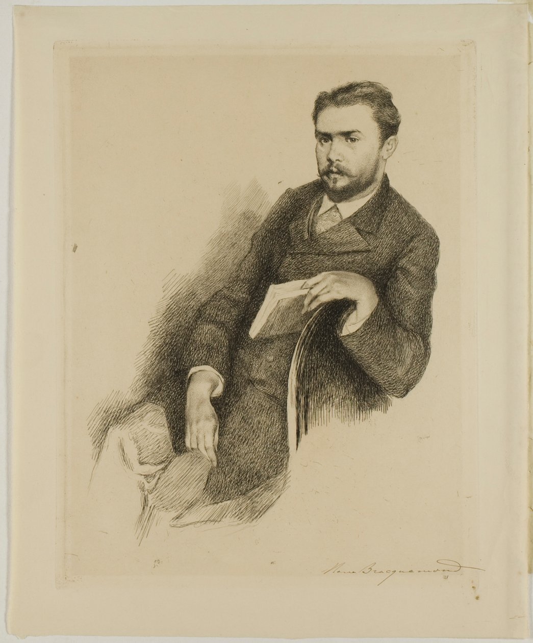 Portret krytyka Gustave