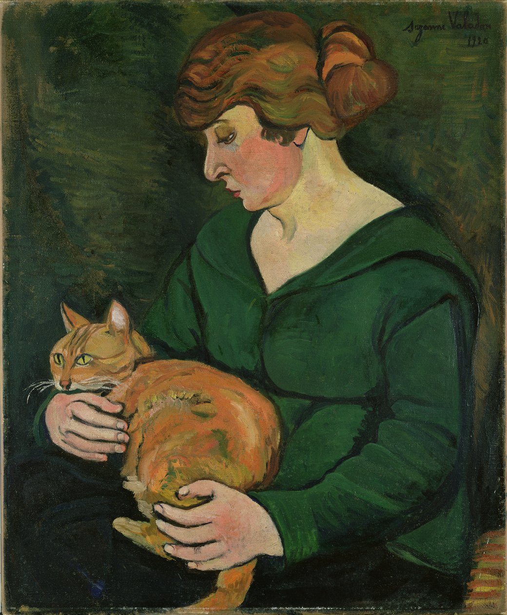 Louison i Raminou, 1920 autorstwa Marie Clementine (Suzanne) Valadon