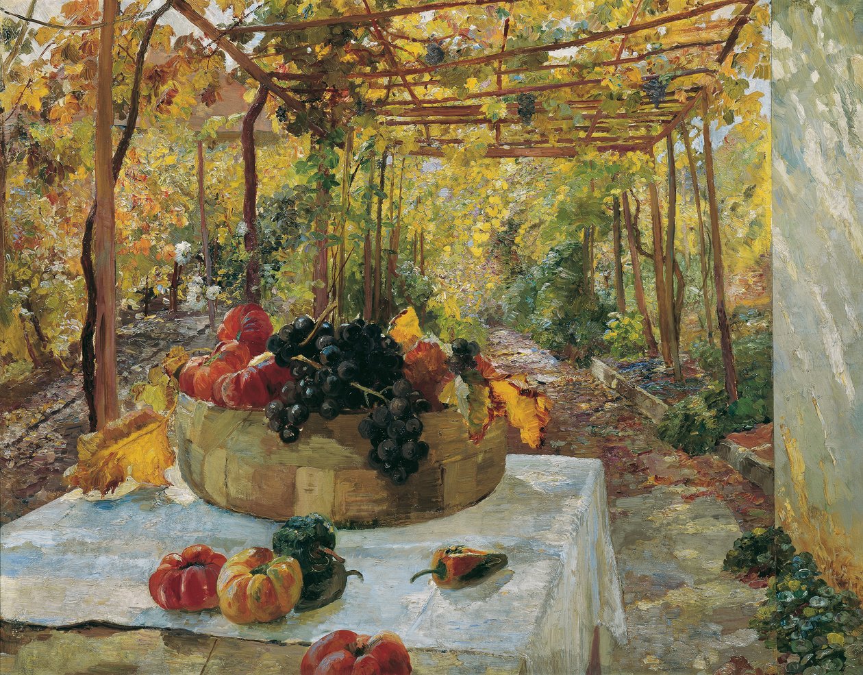 W pergoli autorstwa Marie Egner
