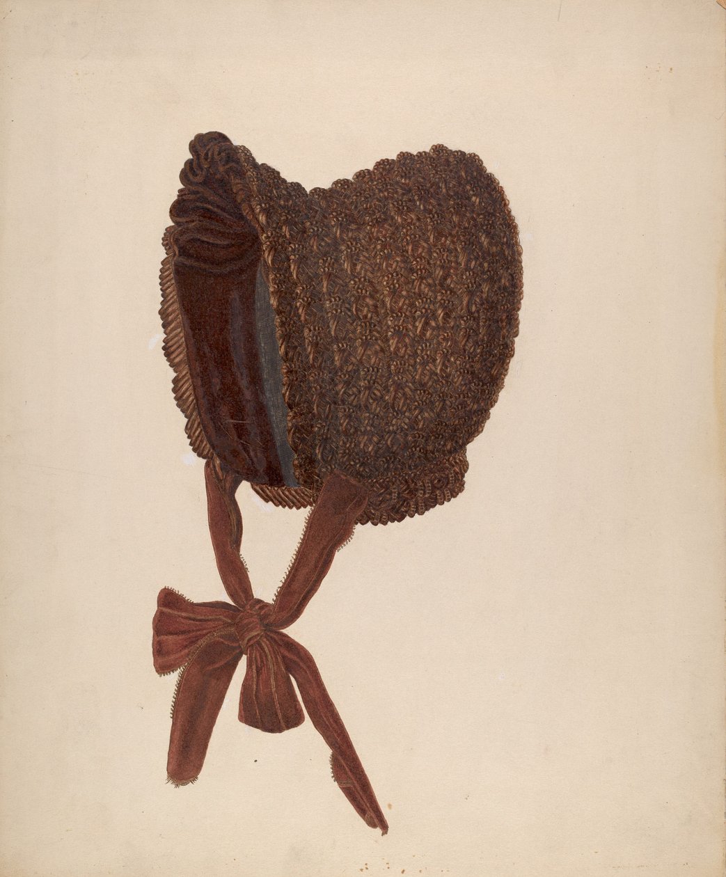 Czapka damska, 19351942. autorstwa Marie Famularo