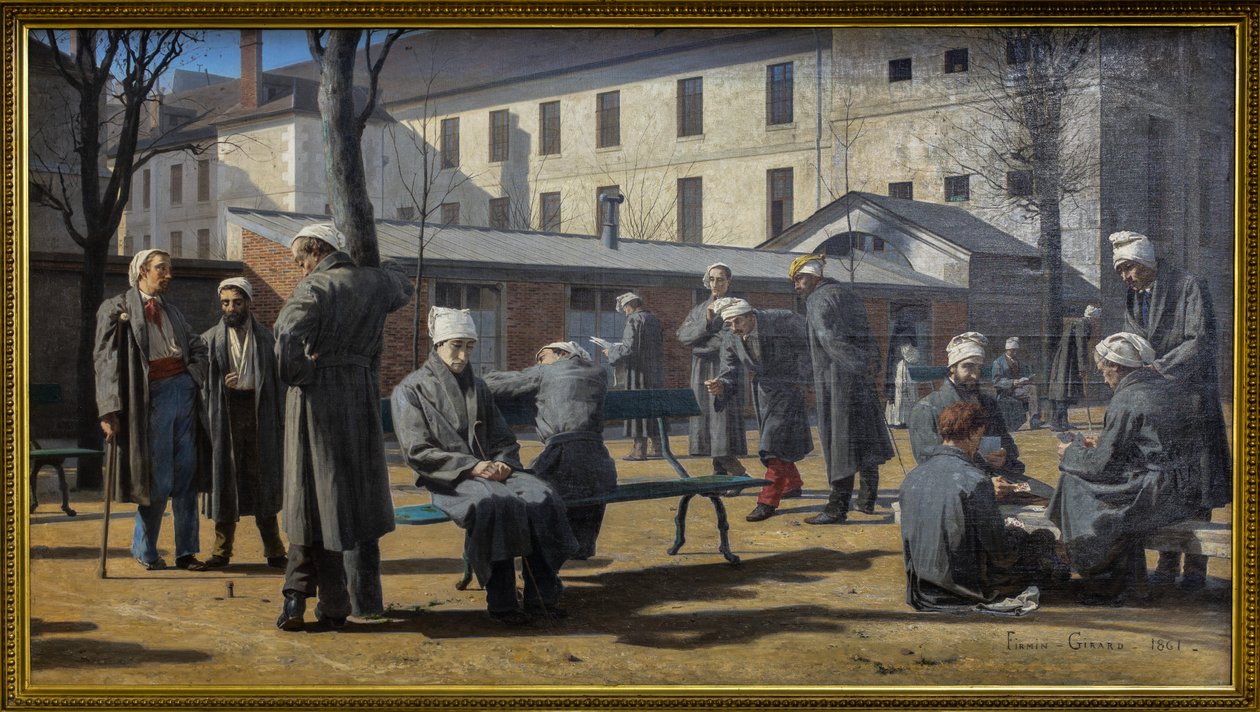 Rekonwalescenci autorstwa Marie Francois Firmin Girard