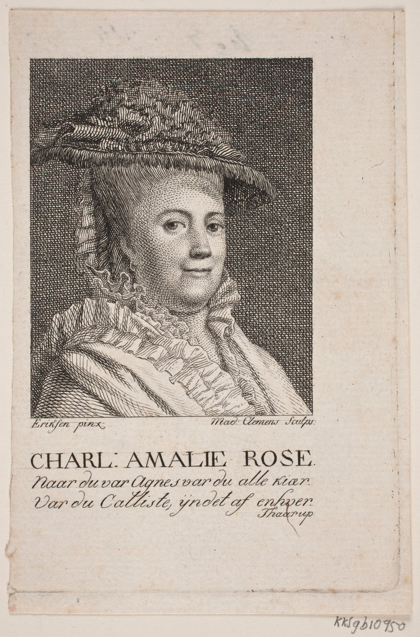 Charlotte Amalie Rose autorstwa Marie Jeanne Clemens