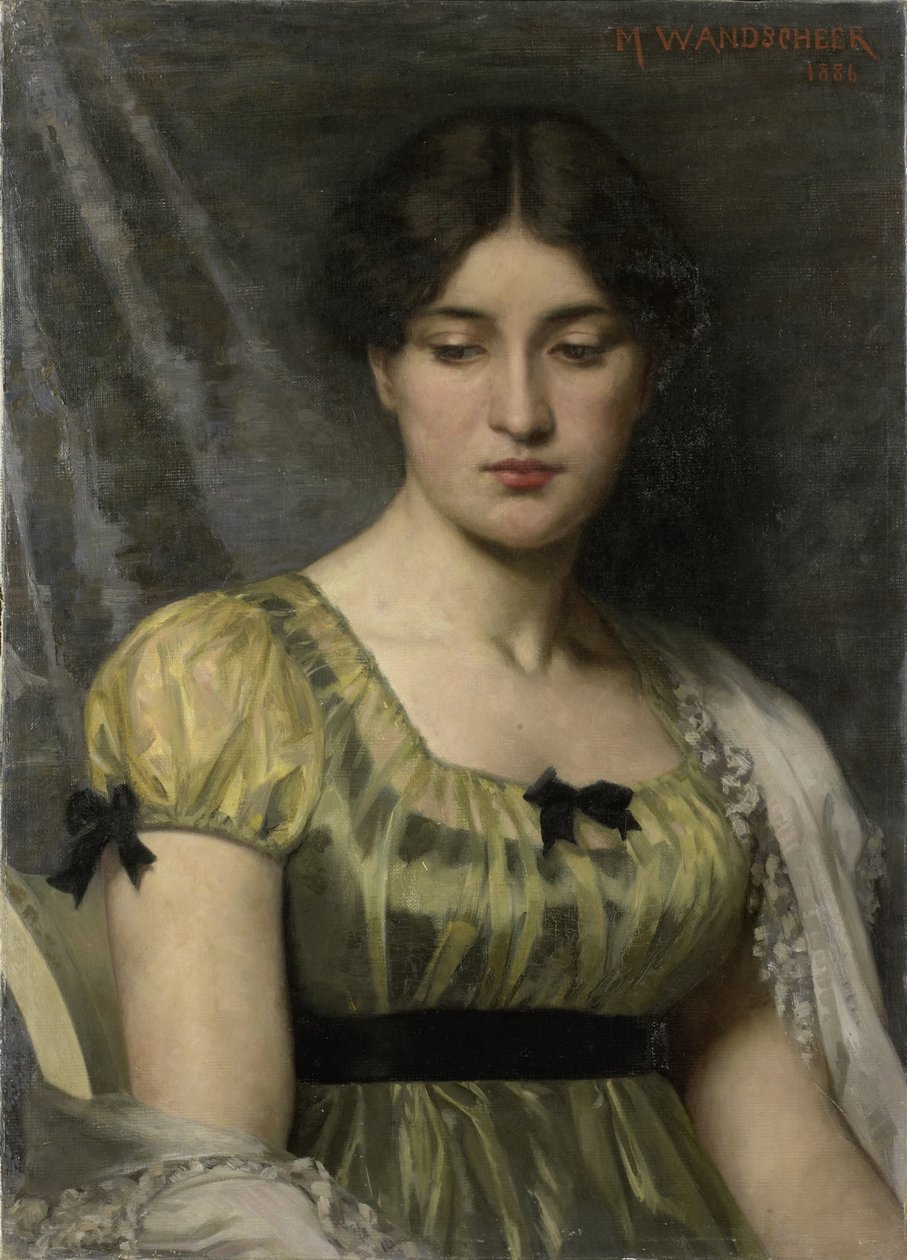 Portret kobiety autorstwa Marie Wandscheer