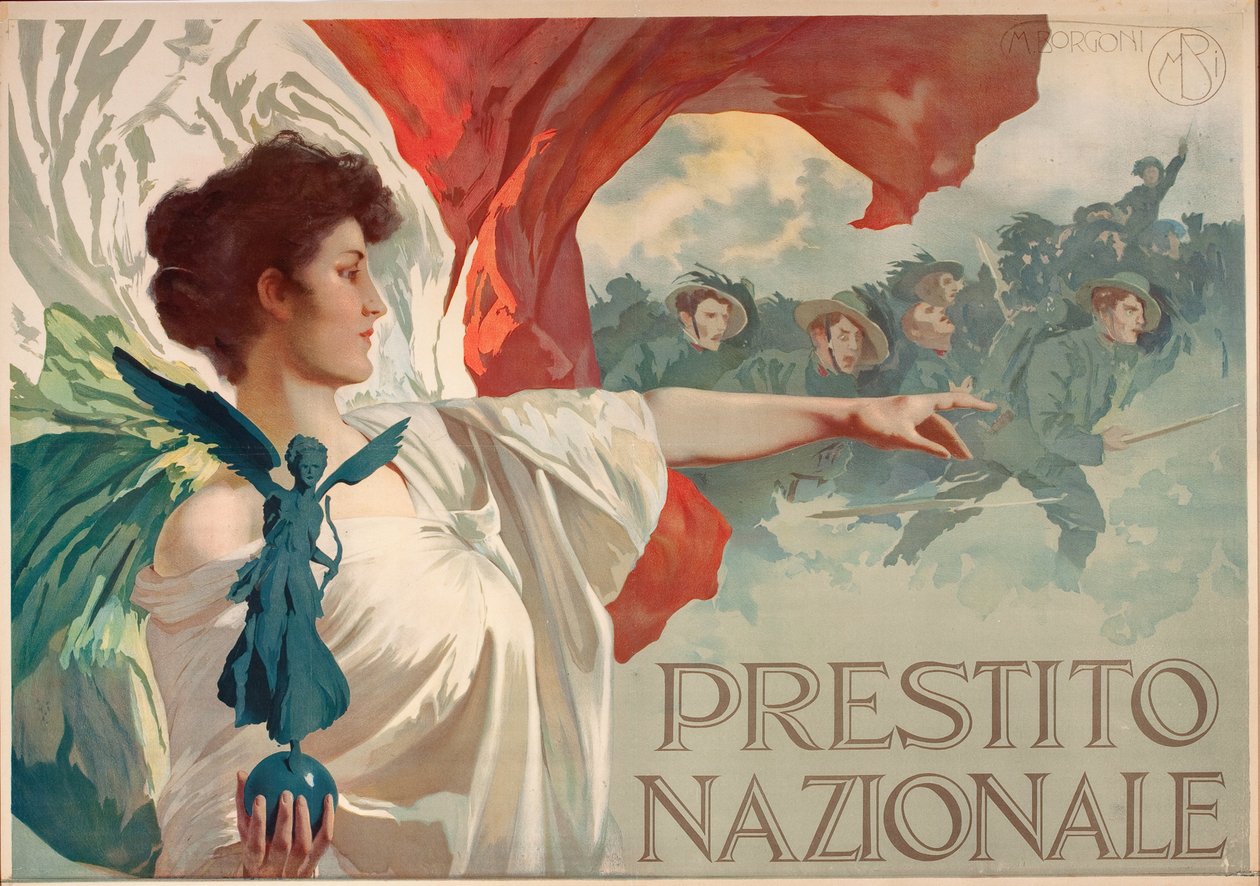 Pożyczka narodowa, 1917. autorstwa Mario Borgoni