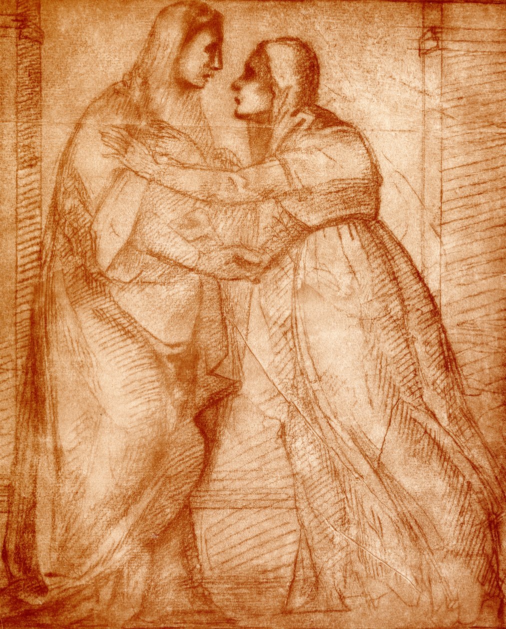 Nawiedzenie Maryi autorstwa Mariotto Albertinelli
