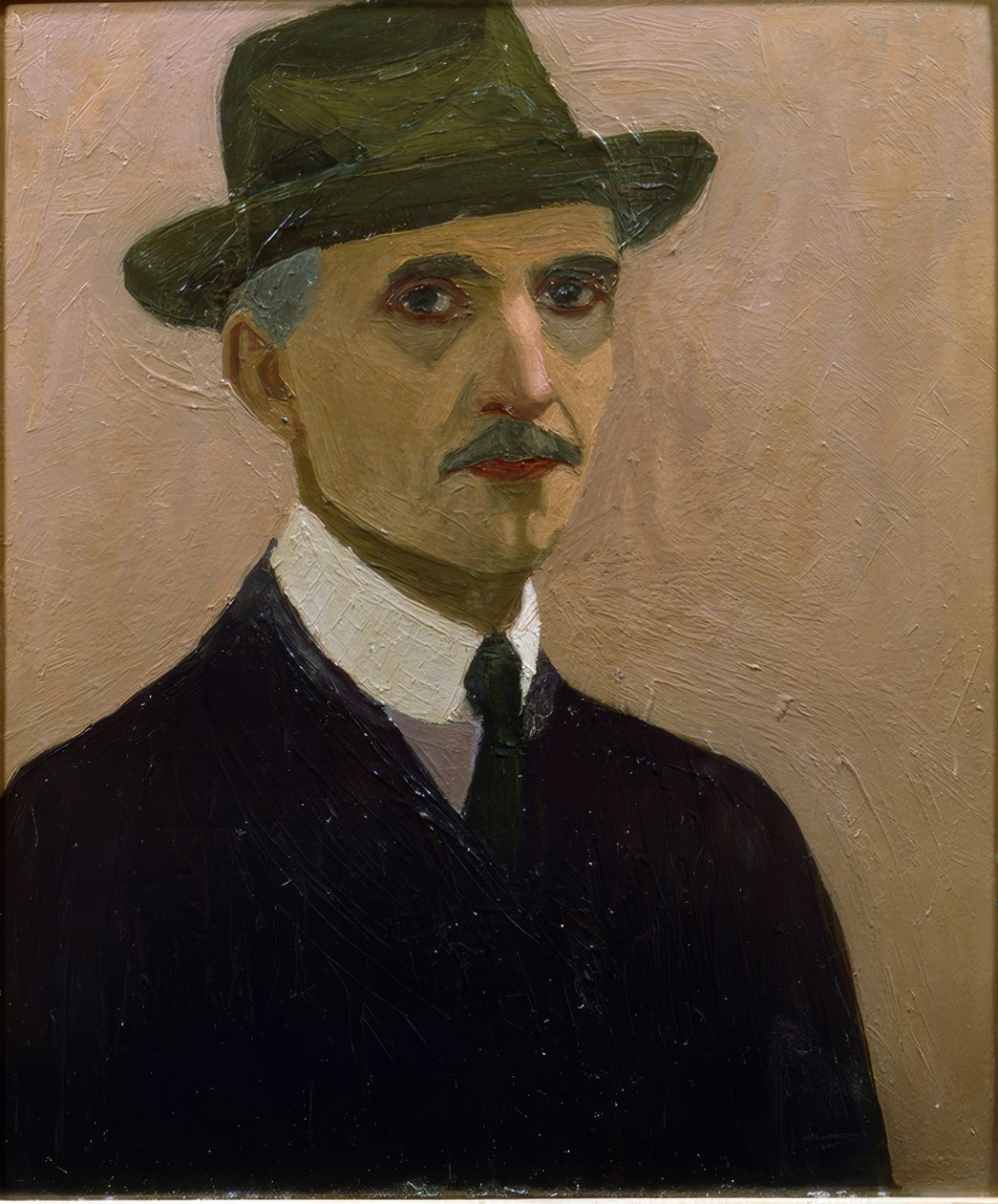 Autoportret Marius Borgeaud autorstwa Marius Borgeaud