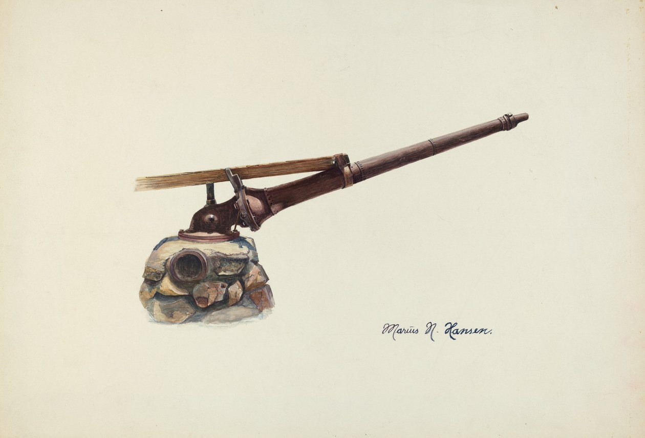 Dysza wodna, 19351942. autorstwa Marius Hansen