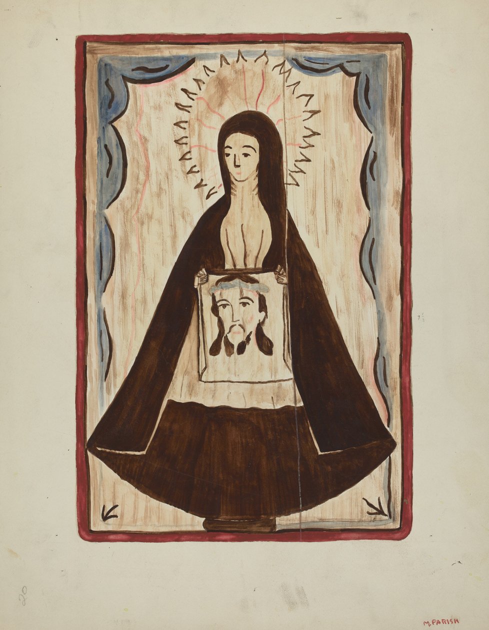 Ołtarz, 1935-1942. autorstwa Marjery Parish