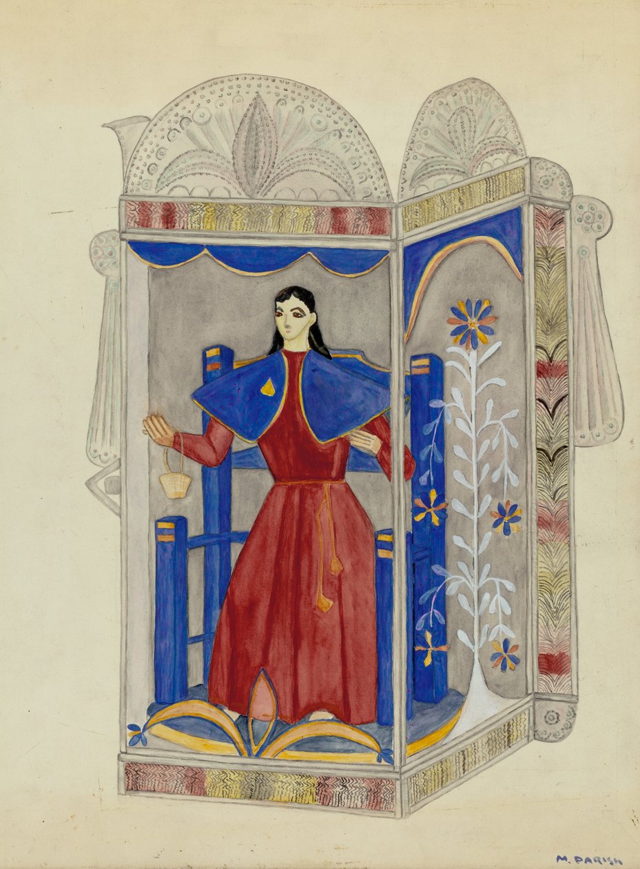 Tin Nicho z Santo Nino, c. 1937. autorstwa Marjery Parish