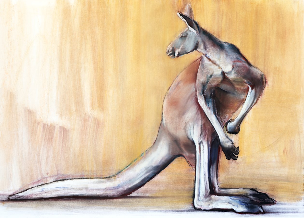 Wielki Czerwony (Kangur), 2014 autorstwa Mark Adlington