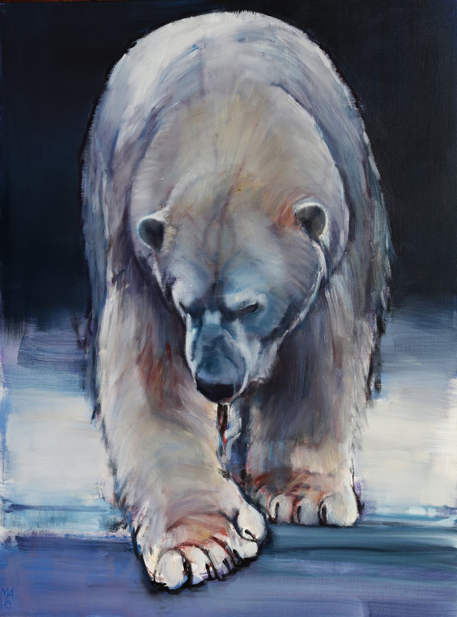 Czarny, 2016, autorstwa Mark Adlington