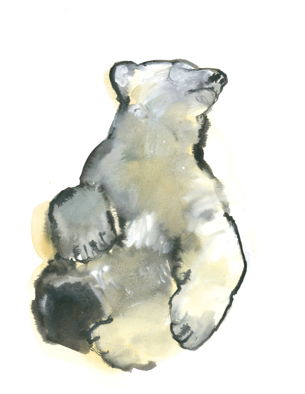 Bliss, 2015, (akwarela na papierze) autorstwa Mark Adlington