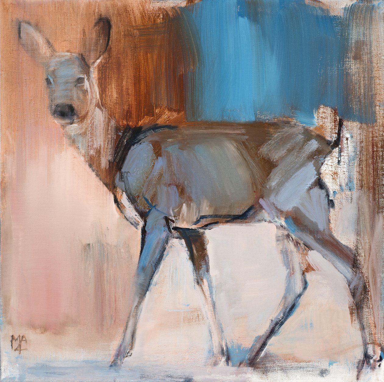Zrób jelenia, 2014, autorstwa Mark Adlington