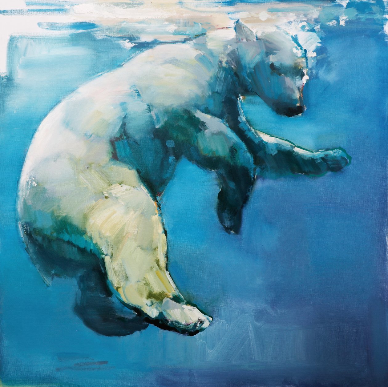 Pływający, 2017 autorstwa Mark Adlington