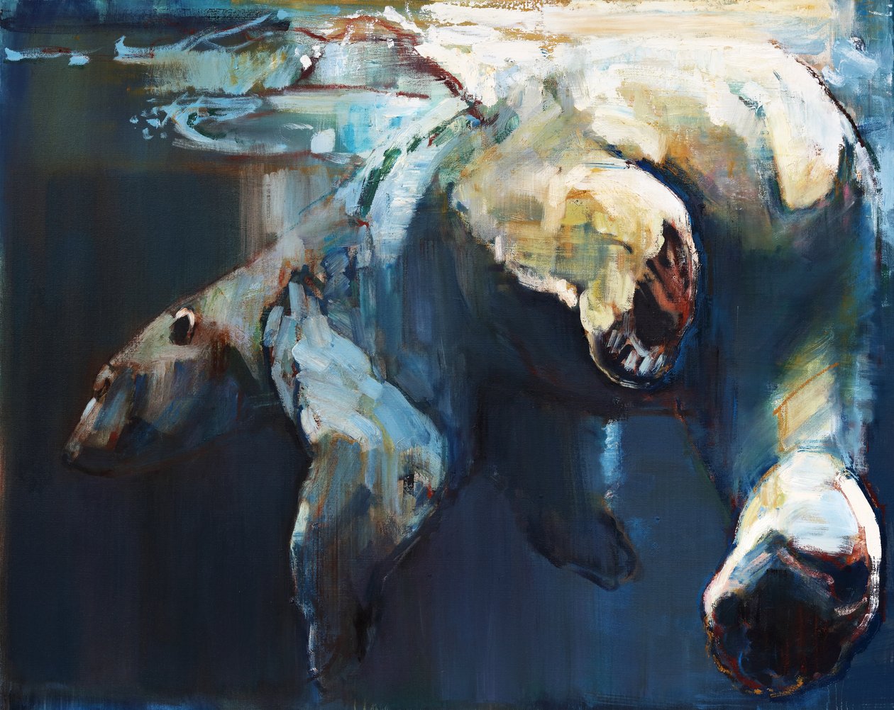 Lodowa głębia, 2016, autorstwa Mark Adlington